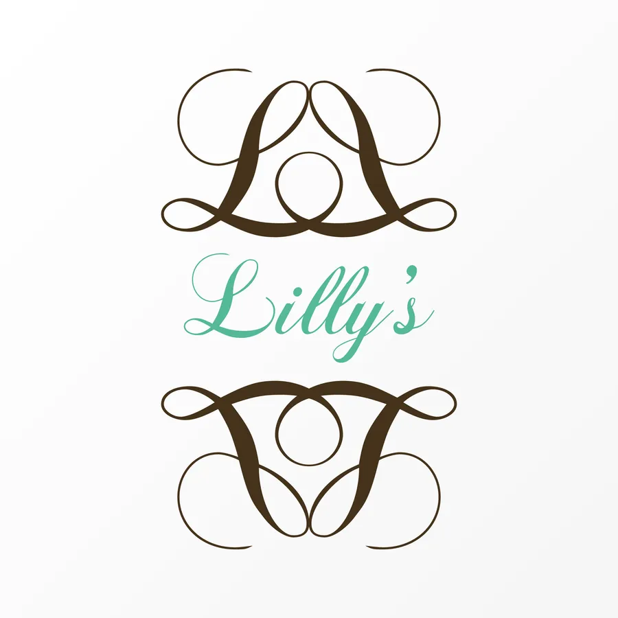 Logo en version claire du restaurant Lilly's